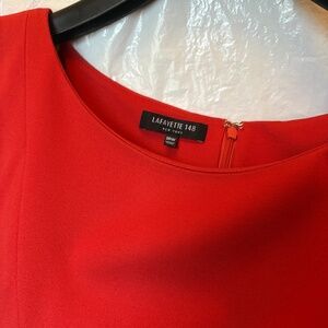 Lafayette 148 short sleeve tailored dress